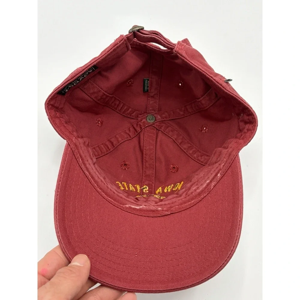 Iowa State Cyclones Hat ISU Cap OSFM Red NCAA Legacy 92 Strapback